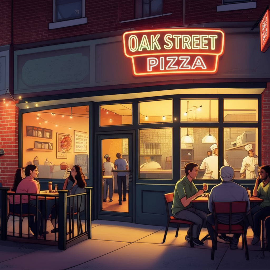 Oak Street Pizza Success